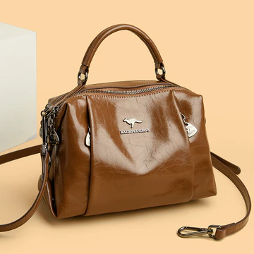Women's Genuine Leather Handbag – Large