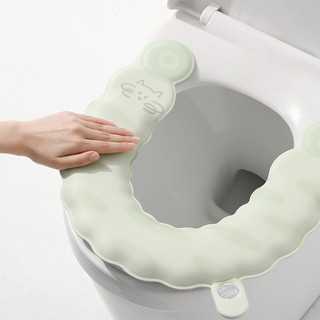 Đệm ghế vệ sinh / Đệm ngồi bồn cầu / Đệm ngồi bồn cầu / Tất cả các mùa, chống bụi bẩn, kháng khuẩn có tay cầm.