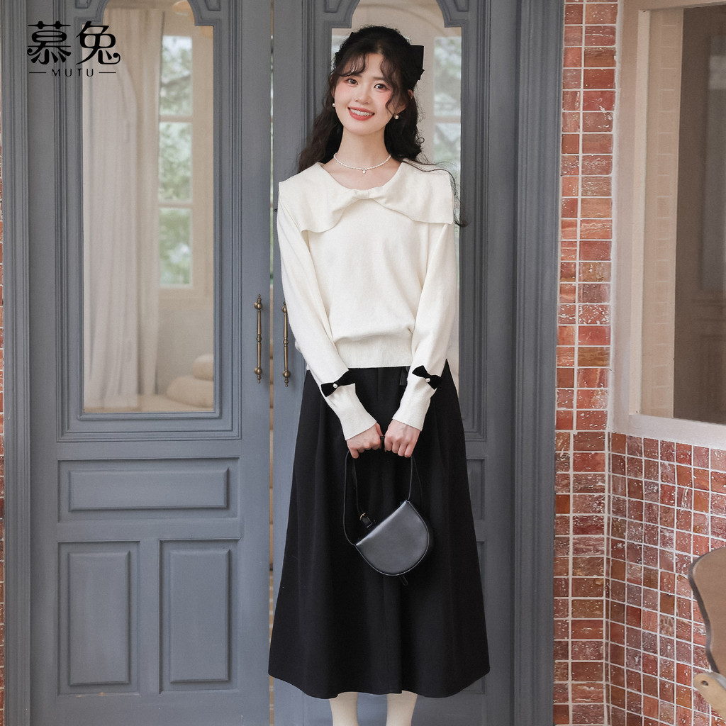 Mutu Retro Màu Cà Phê Chữ a Váy Nữ Mùa Xuân 2026 Phong Cách Mới Nhỏ Cao Cấp Ôm Hơn Nhìn Giữa Chiều Dài Váy