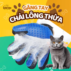 Găng Tay Lấy Lông Cho Chó Mèo