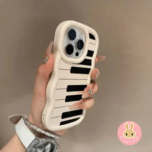 Ốp Điện Thoại Macaron Phím Đàn Piano Dễ Thương Cho Tecno Pop 10 9 8 7 Pro 6 GO 5 Pova 7 6 Neo 5 Pro 5G 4G 3D Wave Matte Casing Cặp Đôi Màu Trơn Chống Sốc Mặt Sau Mềm
