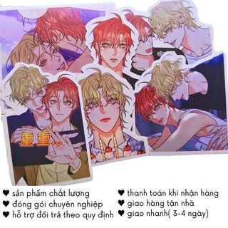 Sticker Hoạt Hình Niêm Phong Hình Dán Meme 65-80 Miếng BL Cute Đồ Gói Card Xinh Timo ST123