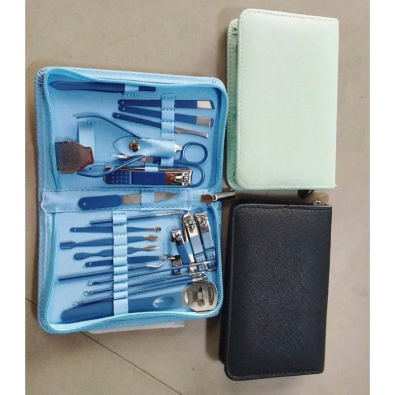 Bộ Dụng Làm Nail - Bộ Bấm Móng Tay 22 Chi Tiết Làm Sạch Sẽ Móng Chân Móng Tay Tập Làm Nail
