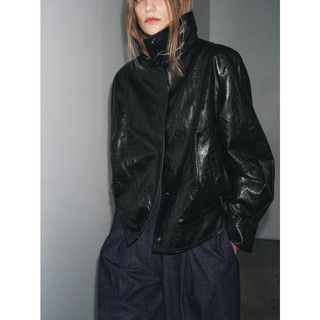 Áo khoác Bomber dài tay cổ cao mùa thu Z 3548251
