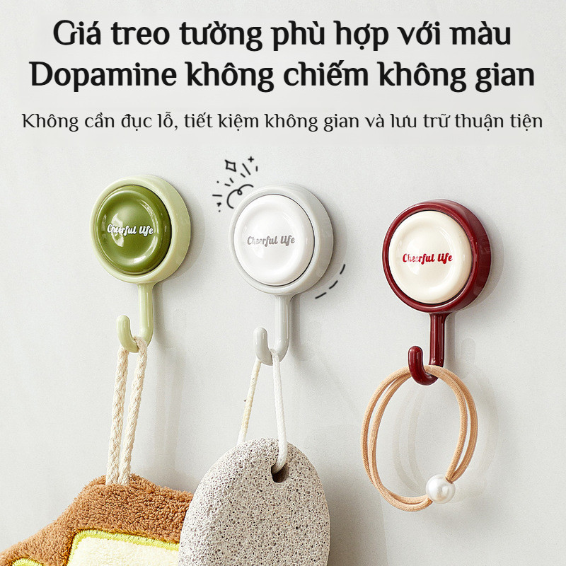 🔥Giá sốc🔥Móc treo phòng tắm / Móc xoay không dấu vết / Móc dán chắc chắn không cần khoan/Móc treo đồ đơn giản