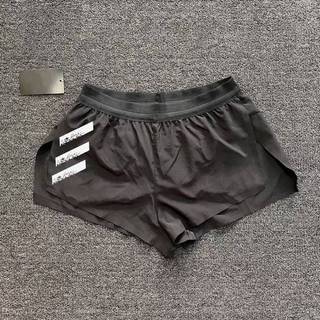 Sports Running Three Points Training Pant Men's Professional Marathon Side Open with Lining Quick-Drying Breathable Track and Field Shorts 4acP