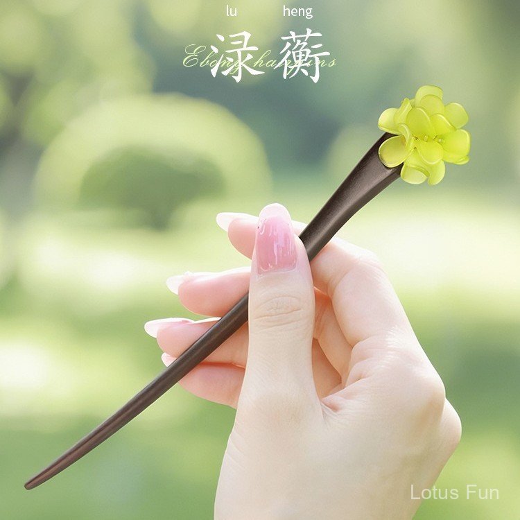 Câymun Kẹp Tóc Hoa Tươi Cao Cấp, Phong Cách Trung Quốc, Phụ Kiện Cho Hanfu Sườn Xám