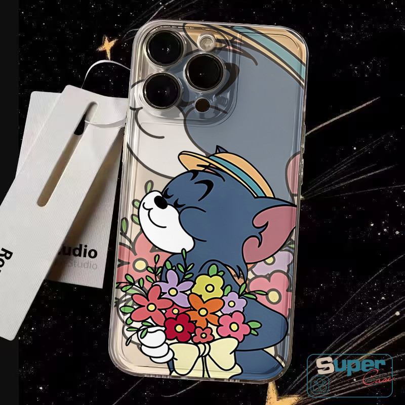 Ốp Lưng Tương Thích Cho IPhone 16 11 15 17 13 12 14 Pro Max 13 12 14 15 16 17 Pro 7Plus 8 14 16 17 15 7 Plus XR X XS Max Air SE 2020 Thời Trang Ngọt Ngào Dễ Thương Cà Chua Tươi Vỏ dâu tây
