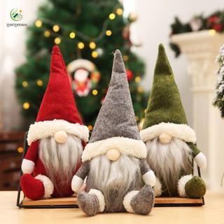 ⭐GROUS⭐Festive Faceless Santa Doll for Holiday Table Decor and Christmas Celebration