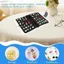 CHEESELY Huy Hiệu Trâm Cài Lưu Trữ Chất Kết Dính, Giá Trưng Bày Đa Năng Nỉ Men Pin Hiển Thị Sách, Giá Đựng Bông Tai 8 Trang Album Pin Lưu Trữ