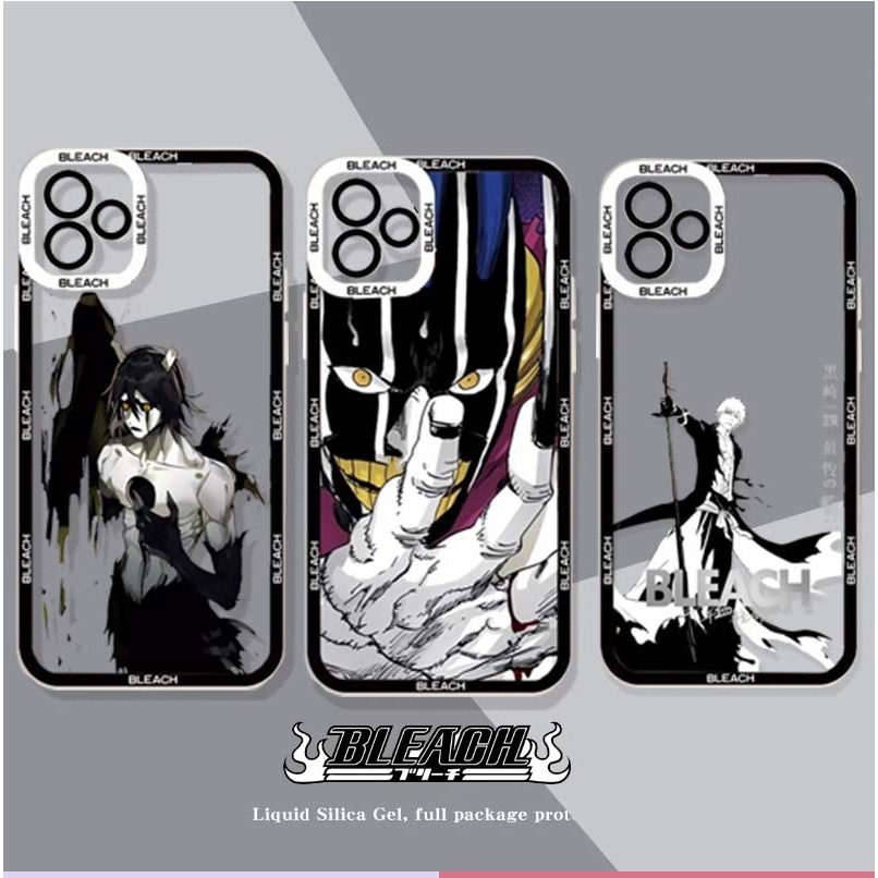 Ốp Điện Thoại Anime BLEACH Cho Samsung Galaxy A06 A07 A05 A05S A14 A15 A33 A73 A34 A35 A12 A7 2018 Anime hero Silicone Mềm Hoạt Hình Trong Suốt