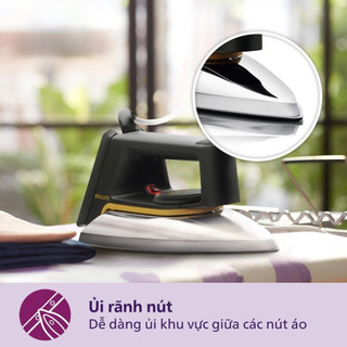 Bàn ủi khô PHILIPS HD1172/01 1000W - Bảo hành chính hãng 24 tháng