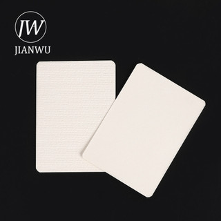 JIANWU 50 Cái Trắng DIY Dụng Cụ Màu Nước Thẻ Giấy Guka Làm Đáy Thẻ ATC Sáng Tạo Tạp Chí Chất Liệu Cắt Dán Văn Phòng Phẩm