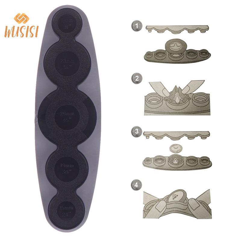 [WUSISI] Dụng cụ ép nút tự che đa năng cho kích thước nút 11 15 19 23 29mm MỚI