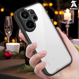Dành Cho Vivo V60 5G / V60E Ốp điện thoại Cứng Aryclic Trong Suốt Khung Silicon Mềm Chống Rơi Mỏng Bao