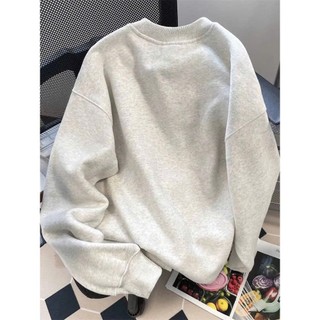 Áo sweater hello kitty dành cho nữ cổ tròn in chữ WRQORAIN