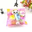 JUNYUE88US Squishes Toy, Bánh mì nướng chuối Giả vờ chơi Đồ chơi bánh mì mềm, Sinh nhật Dây đeo điện thoại di động cỡ nhỏ Kawaii Bóp bánh Đồ chơi trẻ em