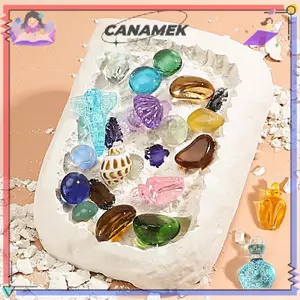 CANAMEK 1 Bộ Đá Quý Đào Kho Báu Khai Thác Kho Báu Trẻ Em Khảo Cổ Khai quật Đồ Chơi CSF