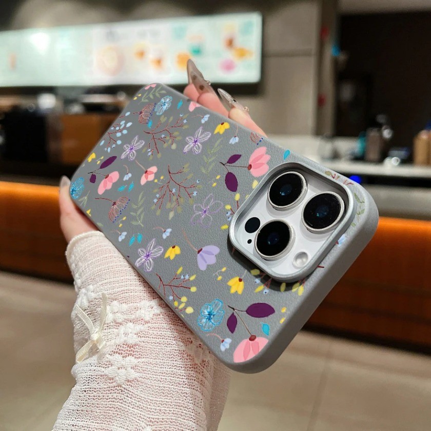 Ốp Điện Thoại Họa Tiết Hoa Hoa Cho Samsung Galaxy A35 A25 A54 A34 A24 A73 A53 A33 A23 M13 M23 A72 A52 A52S A32 A22 M32 Da Họa Tiết