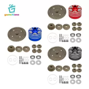 Bộ bánh răng vi sai gamchiano Thay thế các bộ phận nâng cấp kênh xe RC cho dòng 1 / 10 MB 01 TT 02 (TT 02D / R / B / BR) XV 02 RC CAR