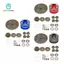Bộ bánh răng vi sai gamchiano Thay thế các bộ phận nâng cấp kênh xe RC cho dòng 1 / 10 MB 01 TT 02 (TT 02D / R / B / BR) XV 02 RC CAR