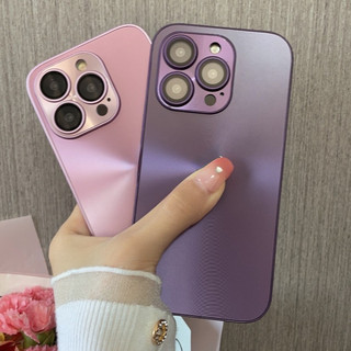 Ốp Điện Thoại Laser Sang Trọng Cho iPhone 14 15 16 17 Pro Max 11 12 13 Pro Max 14 15 16 Plus Bảo Vệ Camera Vỏ Cứng Chống Sốc Vỏ iPhone Cho 14promax
