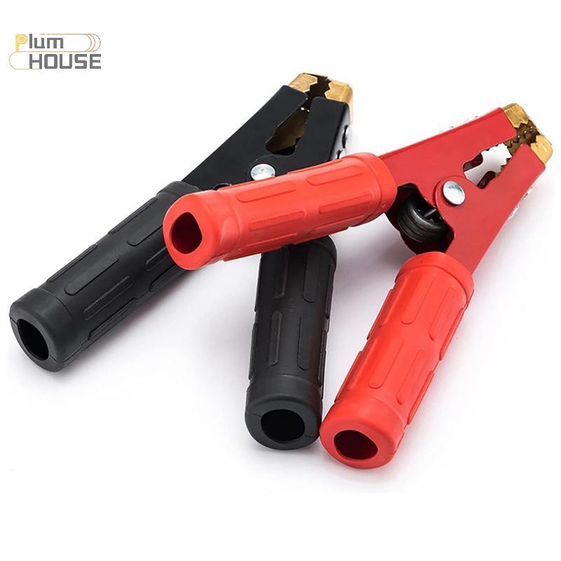 PlumHOUSE 2 Chiếc 1000A Nặng Đồng Cá Sấu Kẹp Thiết Bị Đầu Cuối Kiểm Tra Pin Điện Cá Sấu Kẹp Cho Jumper Cáp Tăng Cường VN