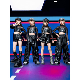 Đồ Nhảy Hiện Đại Hiphop Trẻ Em Set Đồ Dance Jazz Quần Nhảy Crop Top Đồ Nhảy Cho Bé Gái Bộ Tập Nhảy Cho