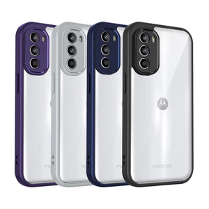 Ốp lưng Motorola Moto G82 Vỏ 6,6 inch Model XT2225-1 Vỏ trong suốt mờ thời trang cho Moto G82 Vỏ điện thoại
