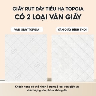 Giấy vệ sinh treo tường TopGia Tiểu Hạ 1000 tờ làm từ bột gỗ thiên nhiên 6 bịch hoặc 10 bịch