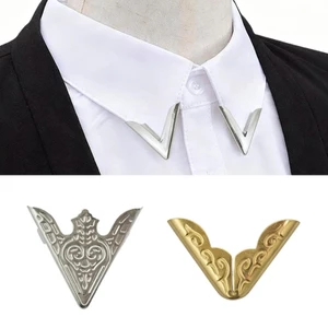SA 100 Chiếc Cổ Hình Chữ A Cổ Góc Bao Kim Loại Cổ Góc Phần Cứng Cho Quần Áo Tôn Chỉ May Thủ Công Proje