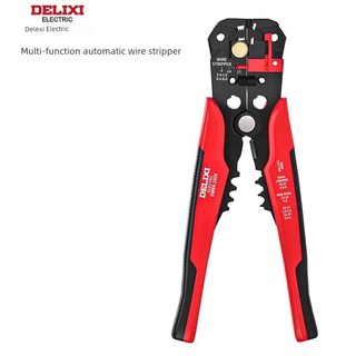 Delixi Dây Vũ Nữ Thoát Y Tự Động Điện Dụng Cụ Đặc Biệt Đa Năng Kéo Kéo Cắt Lột Dụng Cụ Tiện Dụng Đa Năng Uốn Kìm