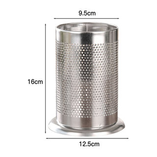Giá đỡ đũa bằng thép không gỉ dày tiết kiệm không gian Giá đỡ làm sạch dễ dàng cho bộ dụng cụ gọt vỏ trái cây Bộ Đũa