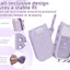 Bình xịt có thể đổ lại ROLY, Móc khóa Tương thích với lỗ Silicon, Dây đeo có thể điều chỉnh 30ml Xịt khử trùng tay có khóa cho nước rửa tay Touchland