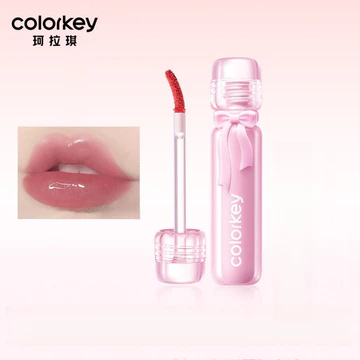 COLORKEY Son Bóng Nhỏ Đá Kim Cương Môi Sơn Môi Son Môi Thủy Tinh Trong Suốt Son Bóng Màu Mỹ Phẩm