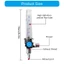 PCF * Công cụ đo lưu lượng khí Argon CO2 Bộ điều chỉnh ống trong suốt Đồng hồ đo khí