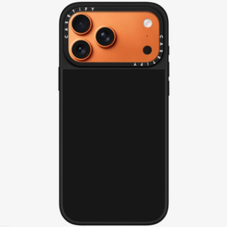 CASECASE X Đen Chống Trầy Xước Từ Hút Ốp Lưng iPhone Cho IPhone 17 Air 16 15 14 Pro Max Plus Ốp Lưng Cứng Có Hộp Khắc logo