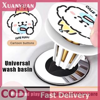 XUAN Gốm Sứ Phòng Tắm Bồn Rửa Cắm Chặn Thoát Nước Chống Mùi Phòng Tắm Bồn Rửa Thoát Nước Cắm Áp Lực Thoát Nước Lọc Đa Năng VN