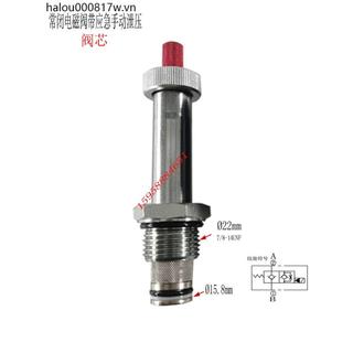 Van điện từ Thủy lực LSV-10-2NCP-M Van kiểm tra SV10-20-M Van giữ áp suất Van kiểm tra có giảm áp thủ công
