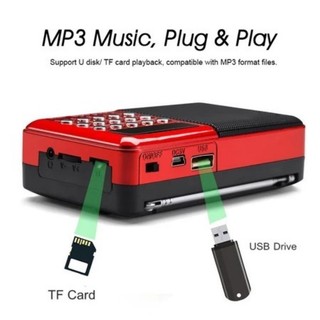 2025 mẫu mới ĐÀI RADIO FM NGHE NHẠC QUA USB VÀ THẺ NHỚ-Đài Phát Thanh Kỹ Thuật Số Loa Di Động Mini Radio