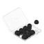 Pealike 5 Cặp Đầu Tai Tập Gym Cấu Trúc Chống Trơn Trượt Nút Tai Silicon Chống Mồ Hôi Cho Pro2