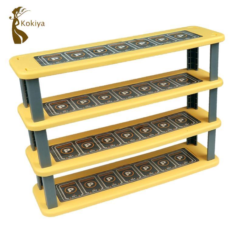 Đồ Chơi Xe Ô Tô Giá Để Đồ Cho Diecast Mô Hình Đỗ Xe Ô Tô Nhà Để Xe Sắp Xếp Đứng Mini Mô Hình Xe Hiển Thị Kệ Chất Lượng Chất Liệu PP Thích Hợp Cho Bộ Sưu Tập