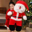 BH2 Búp bê ông già Noel Quà tặng Giáng sinh Đồ chơi nhồi bông đồ chơi sang trọng cho trẻ em gái HB2