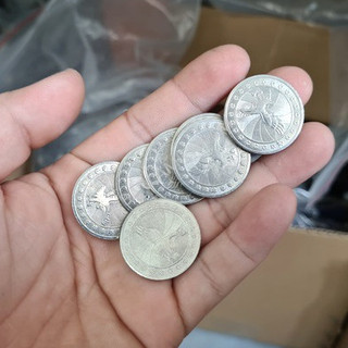 Đồng Xu Token Cho Máy Chơi Game Arcade Giá Rẻ, 1 bộ 10 cái, Thép Không Gỉ Cao Cấp, Kích Thước Đường Kính 25mm, Trọng Lượ