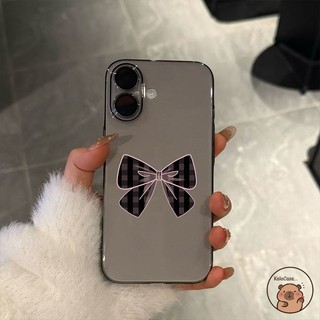 Dành Cho Xiaomi 14 Civi 5 4 Pro 3 2 1S Mix 4 Poco X7 X6 F7 F6 F5 F2 M4 M3 Pro Ultra X4 NFC X3 GT X2 F4 F3 5G Vỏ Điện Thoại Phong Cách Hàn Quốc Kẻ Sọc Nơ Trong Suốt Vỏ bọc
