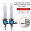 PCF * Công cụ đo lưu lượng khí Argon CO2 Bộ điều chỉnh ống trong suốt Đồng hồ đo khí