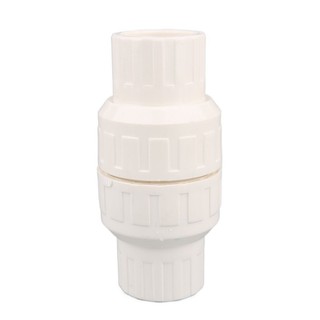 1 PC 20 / 25 / 32 / 40 / 50mm PVC Kiểm Tra Van Ống Nước Một Chiều Không Quay Lại Van Bể Cá Bể Cá Vườn Tưới Ống Khớp