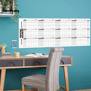 (Superbaby) 2026 Planner Giải pháp lập kế hoạch quanh năm Lịch 2026 Công cụ lập kế hoạch bảng trắng để làm việc tại nhà Công cụ lập kế hoạch quanh năm Nhãn dán tường lớn cho người mua Đông Nam Á