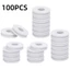 100 Chiếc Cuộn Dây Câu Cá, Xốp Tròn Dây Câu Cá Cuộn Dây, Bền 1.7 Inch Trắng Câu Cá Cuộn Dây Ban Câu Cá Dụng Cụ Tổ Chức