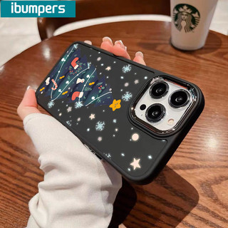 Ibumpers Ốp Điện Thoại Ngộ nghĩnh Dễ Thương Giáng Sinh Vui Vẻ Họa Tiết Cây Silicon Mềm Cao Cấp Chống Sốc Cho iPhone 17 16 15 14 12 13 11 Pro Max IP 7 8 Plus Iphon X XS XR Xs Max